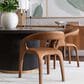 37B Atika Dining Arm Chair in Milliken Cognac, , large
