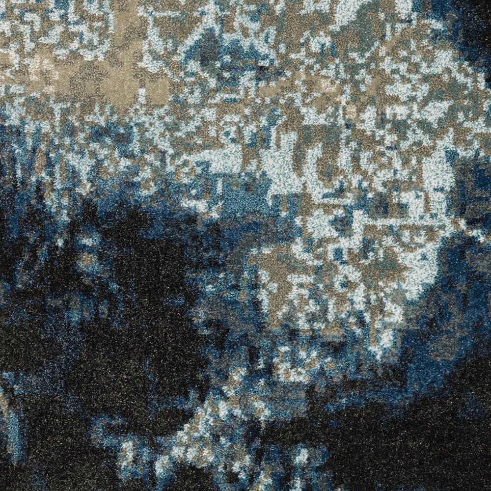 Oriental Weavers Venice Modena 6&#39;7&quot; x 9&#39;2&quot; Blue and Beige Area Rug, , large