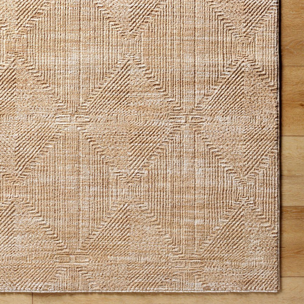 Surya Masterpiece MPC-2312 Beige, Tan and Medium Brown 2&#39;7&quot; x 10&#39; Runner, , large