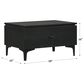 Blue River Legend 1-Drawer Nightstand in Black, , large