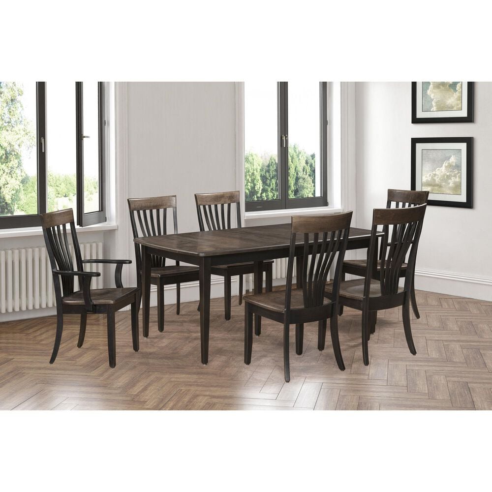 Trailway Llc Bighorn Arm Chair in Shadow and Pitch Black, , large