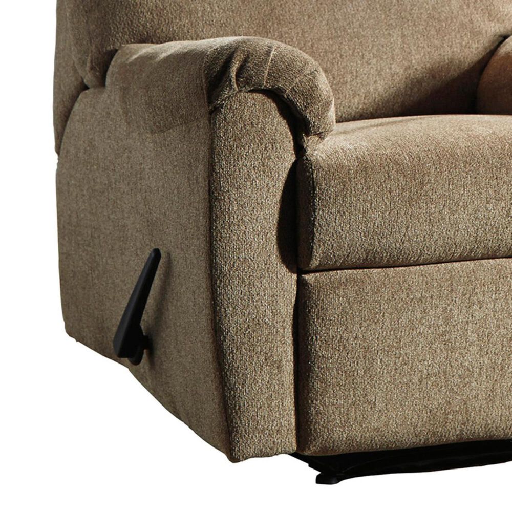 Ashley Nerviano Manual Zero Wall Recliner in Mocha, , large