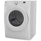 GE 7.8 Cu. Ft. Smart Front Load Gas Dryer in White, , large