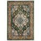 Safavieh Monaco MNC243F-5 5"1" x 7"7" Forest Green/Light Blue Area Rug, , large