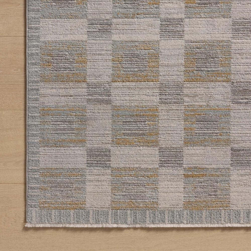 Amber Lewis x Loloi Cali 6&#39;7&quot; x 9&#39;2&quot; Mist and Wheat Area Rug, , large