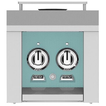 Hestan 12" Built-In Liquid Propane Double Side Burner in Bora Bora Turquoise, , large