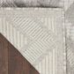 Nourison Versatile 6" x 9" Silver Grey Indoor/Outdoor Area Rug, , large