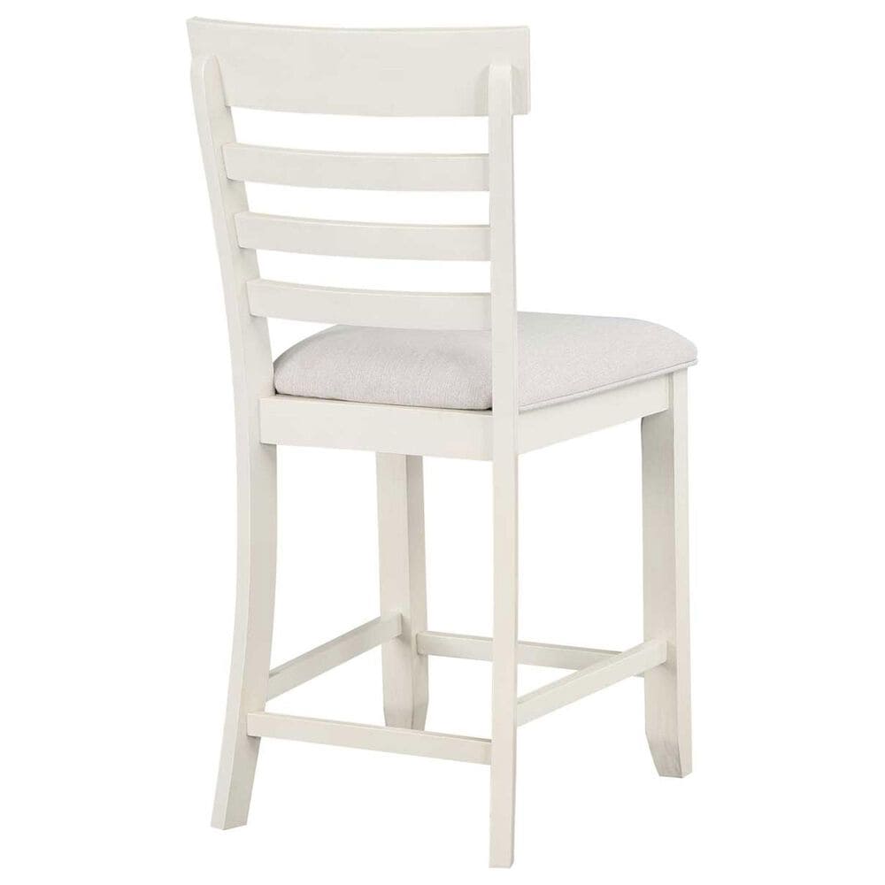Steve Silver Hyland 6-Piece Counter Height Dining Set in Milk and Honey, , large