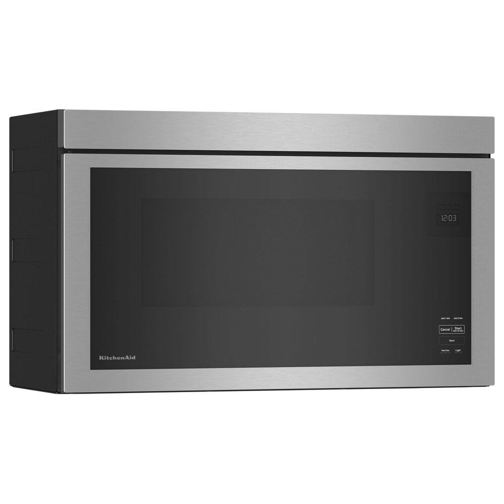 KitchenAid 1.1 Cu. Ft. Over-The-Range Microwave with Flush Built-In Design in Stainless Steel, , large