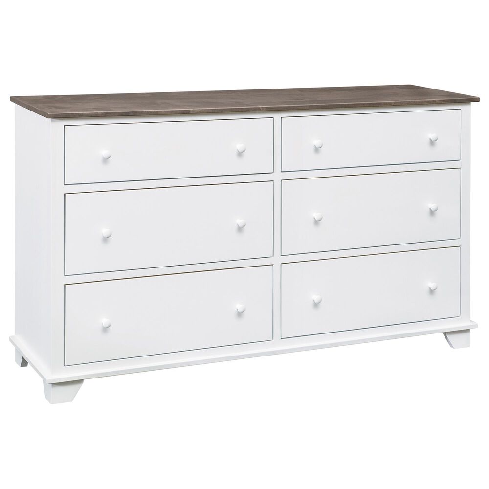 Archbold Furniture 3-Piece King Bedroom Set in White Base, , large