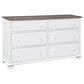 Archbold Furniture 3-Piece King Bedroom Set in White Base, , large