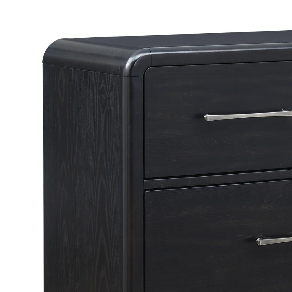 Millenium Rowanbeck 3-Piece Queen Bedroom Set in Black, , large