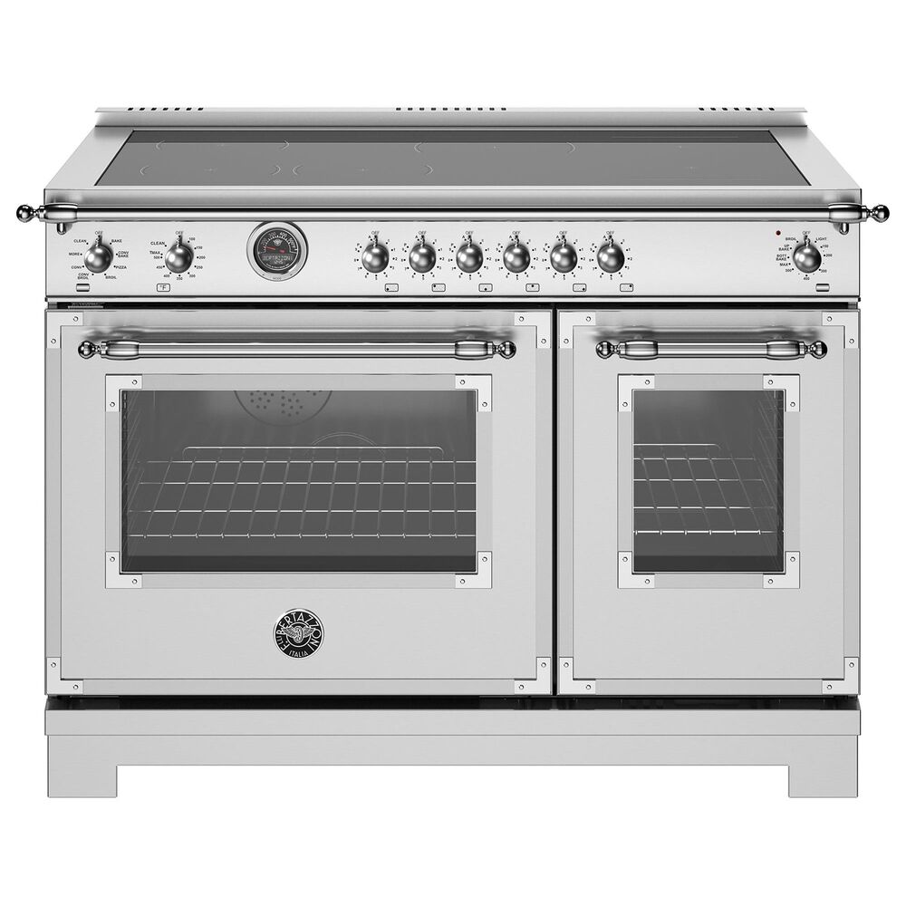 Bertazzoni Heritage 7 Cu. Ft. Freestanding Electric Range in Stainless Steel, , large