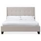 Urban Home Madera King-Size Upholstered Platform Bed in Putty (2026), , large