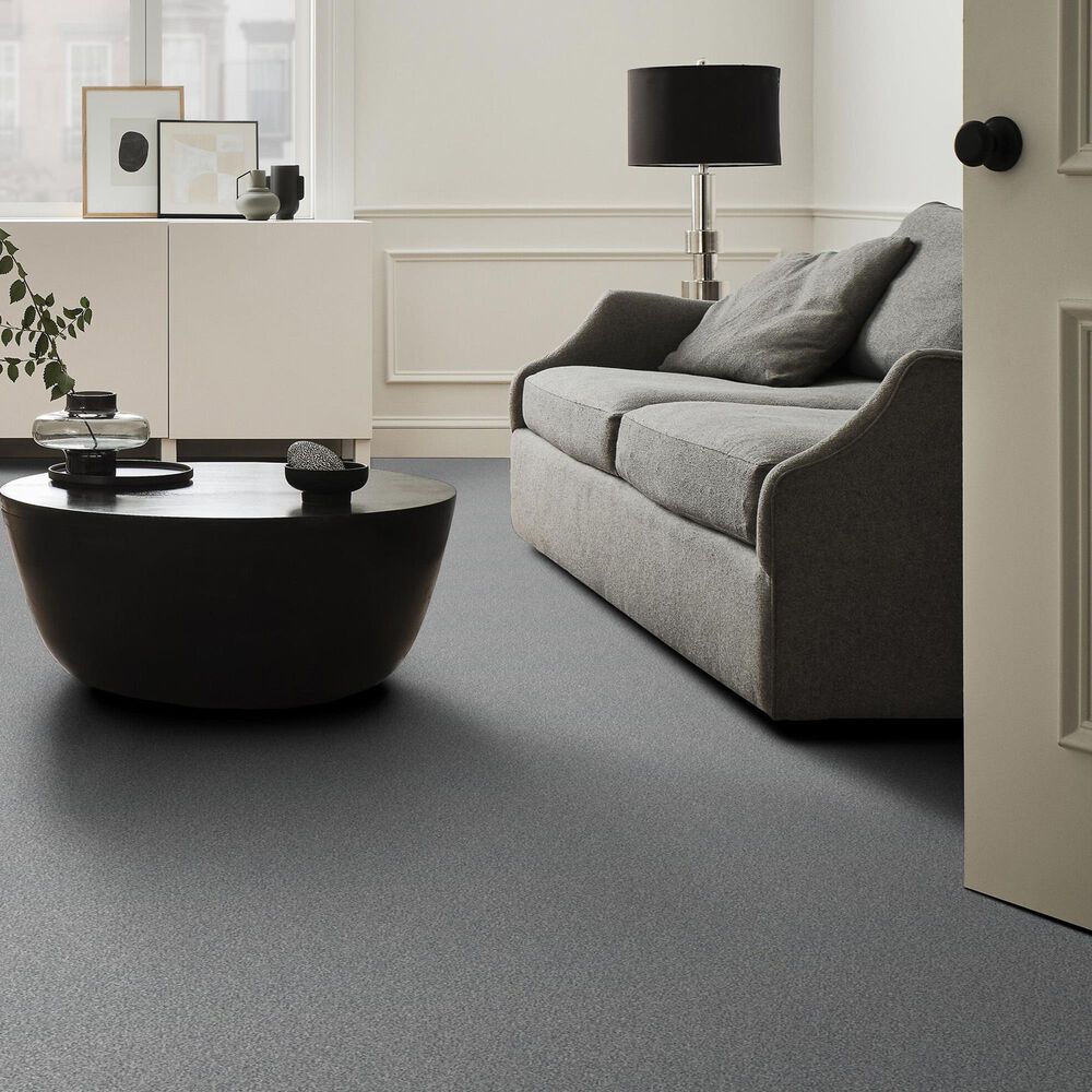 Shaw Tonal Comfort Blue Carpet in Dolphin Sighting, , large