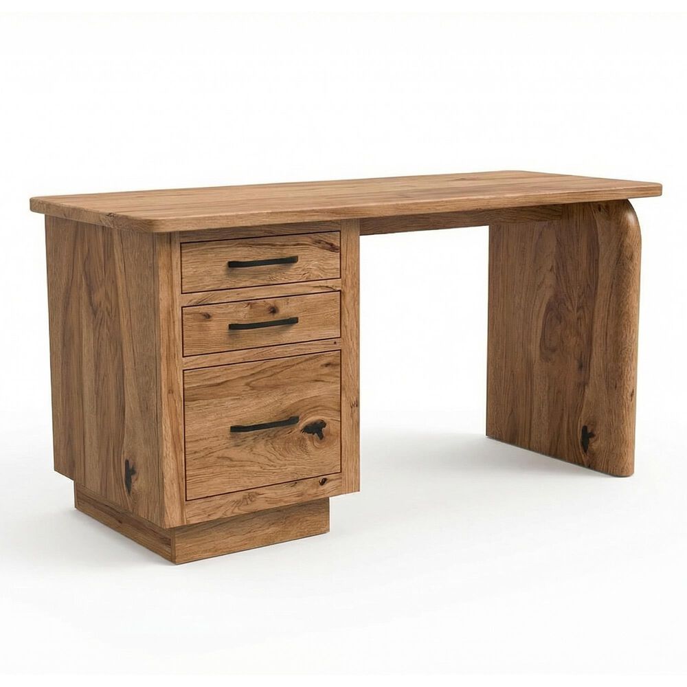 Arista Wood 60" Executive Desk in Double Time, , large