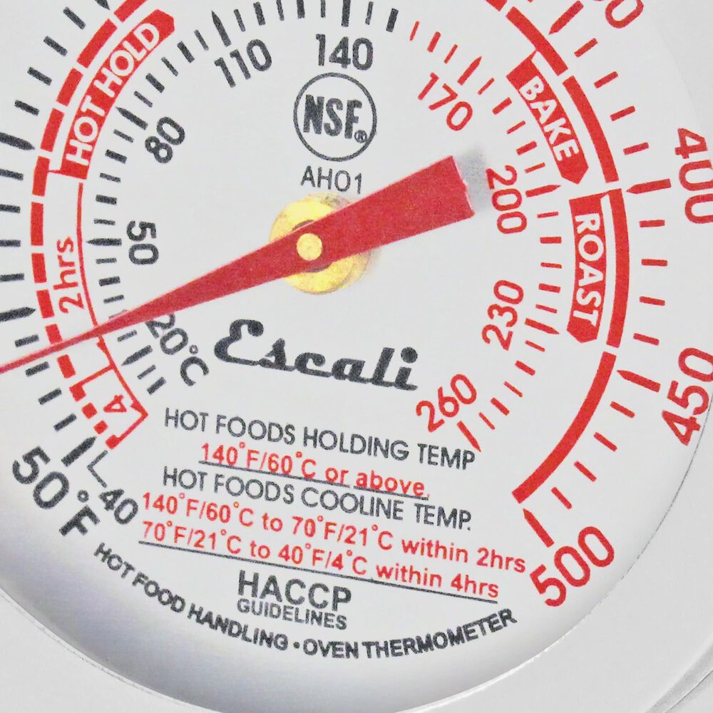 Kitchen Supply Durable Stainless Steel Oven Thermometer in Silver, , large