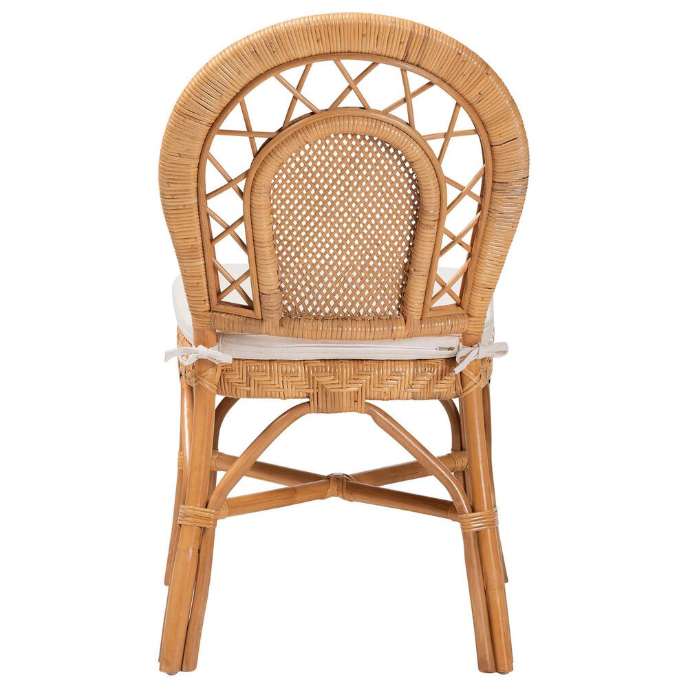 Baxton Studio Adam Side Chair in Light Honey, , large