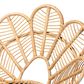 Baxton Studio Garan Rattan Accent Chair in Natural Brown and Black, , large