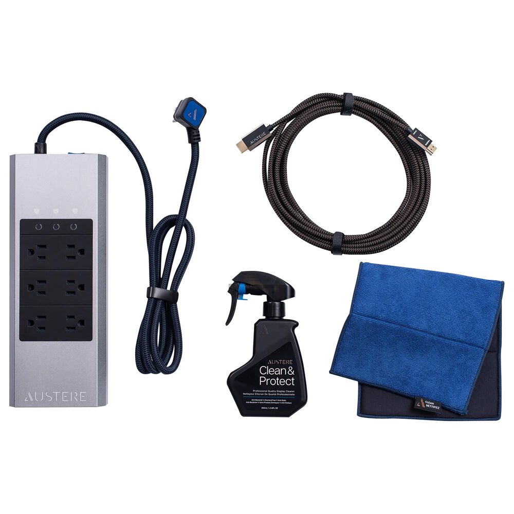 Austere V Series Collection \\ III Series 4K Active HDMI 16', V Series Power 6-Outlet With Omniport USB, Clean & Protect, , large
