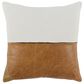 Classic Home Comporta 20" x 20" Throw Pillow in Canyon Ivory and Chestnut, , large