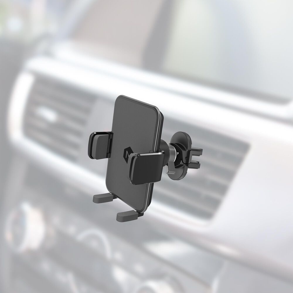 The Mighty Mount Simple Cradle Combo with Vent and Dash Mount Base in Black, , large