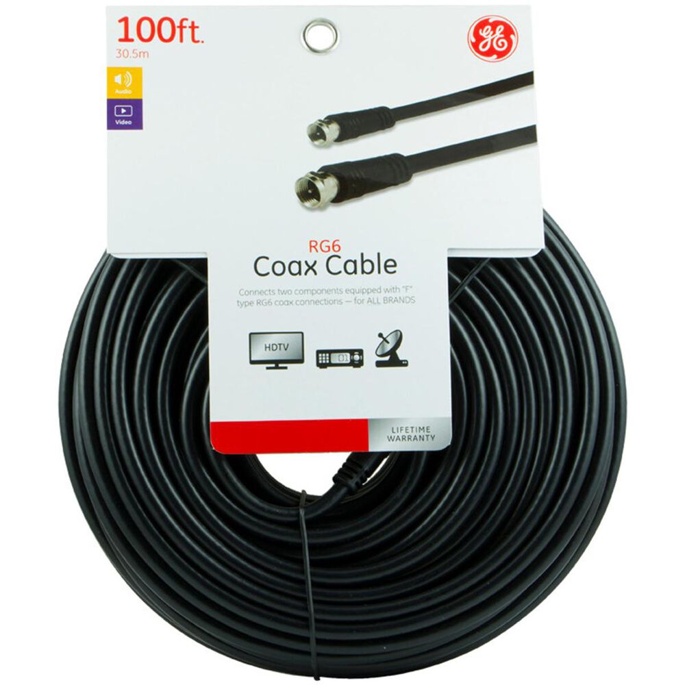 GE 25" RG6 Video Coax Cable, , large