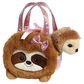 Fancy Pals 7" Minty Sloth Pet Carrier, , large