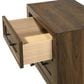 Crown Mark Lorraine 2 Drawer Nightstand in Medium Brown, , large