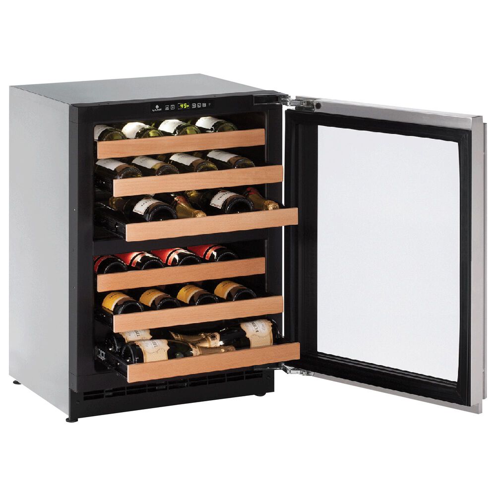 U-Line 4.7 Cu. Ft. Wine Cooler in Stainless Steel, , large