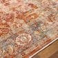 Surya Aspendos 2" x 2"11" Burgandy, Rust, Dusty Pink, Denim, Taupe, Gray, Wheat, Black and Cream Area Rug, , large