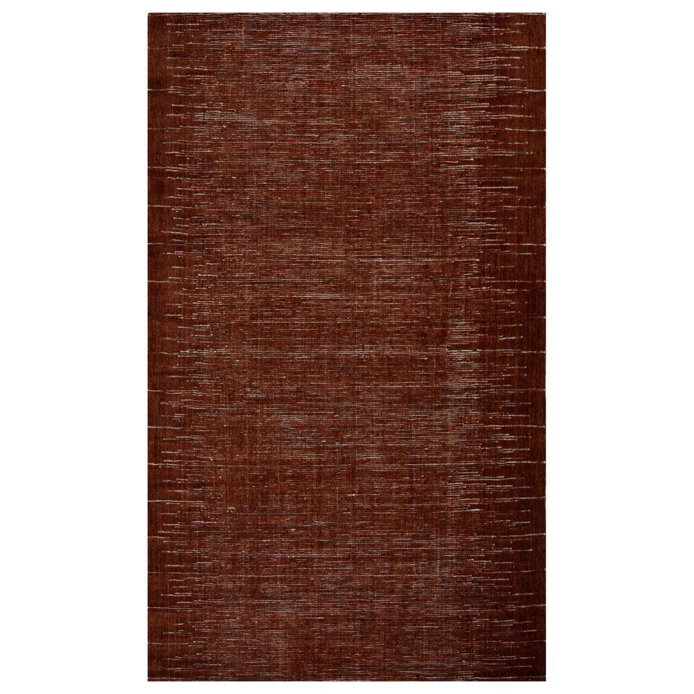 RIZZY Qatar Rust 5" x 7"6" Area Rug, , large