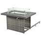 Furniture of America Wies Fire Pit Table in Gray, , large