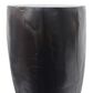 Hearth and Haven Outdoor End Table with Hollow Design in Black, , large