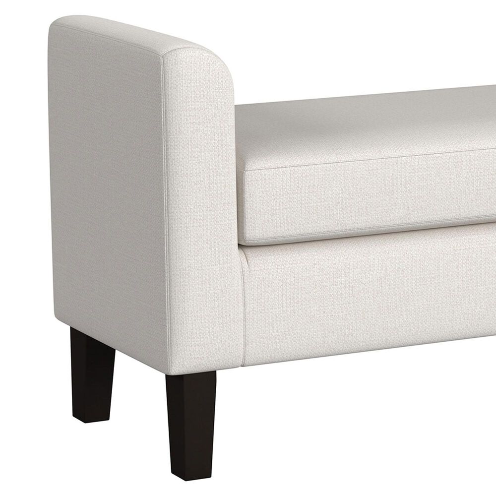 Coaster Rex Accent Bench with Armrests in Vanilla, , large