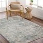Surya Dresden Dusty Sage, Taupe, Off-White, Deep Teal, Ink Blue, Light Gray and Mustard 9" x 12"2" Area Rug, , large
