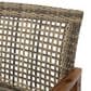 Hearth and Haven Hampton Outdoor Loveseat in Natural and Grey, , large