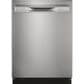Frigidaire Gallery 24" Built-In Pocket Handle Dishwasher with CleanBoost in Stainless Steel, , large