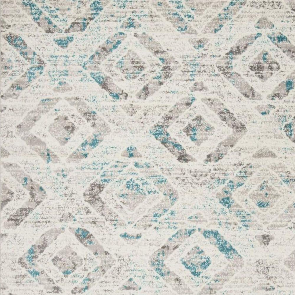 Safavieh Skyler SKY190D 9' x 12' Ivory and Blue Area Rug, , large