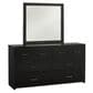 Tiddal Home Warrior 4-Piece King Panel Bedroom Set in Black, , large