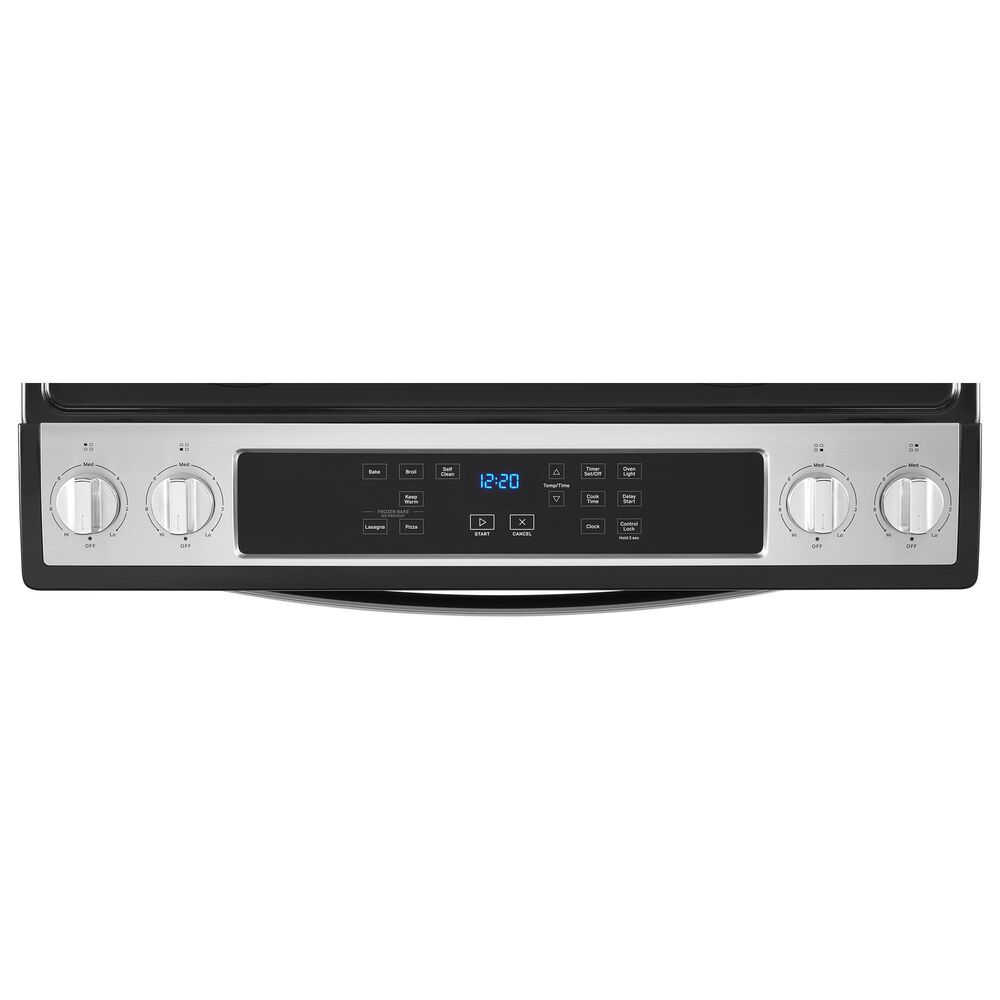 Whirlpool 4.8 Cu. Ft. Slide-in Electric Range in Stainless Steel, , large