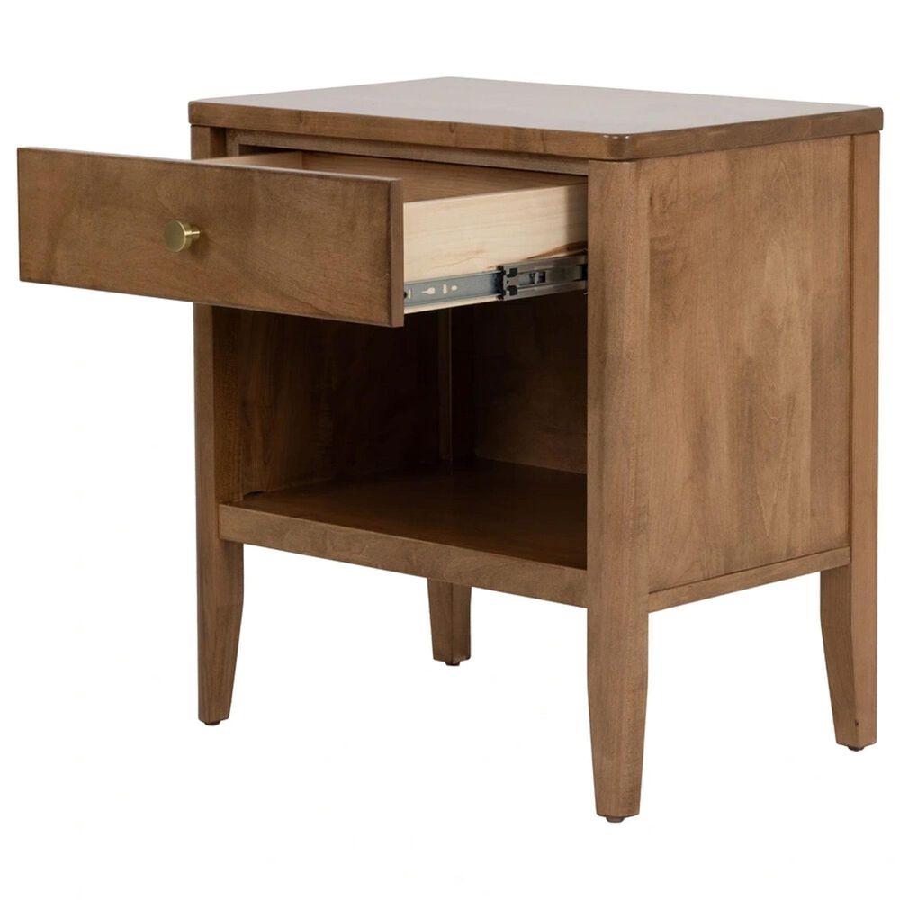 Archbold Furniture Warren 4-Piece King Platform Bedroom Set in Harvest, , large