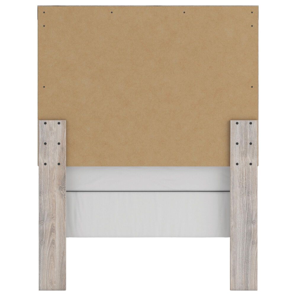 Ashley Broachmyn Twin Bed with Dresser and Nightstand in Light Gray, , large