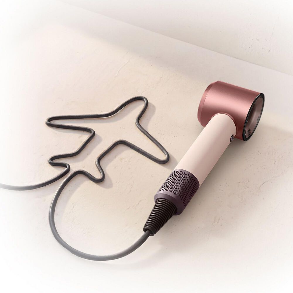 Dyson Supersonic Travel Hair Dryer in Ceramic Pink and Rose Gold, , large