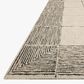 Chris Loves Julia x Loloi Francis 2" x 5" Cream and Black Area Rug, , large