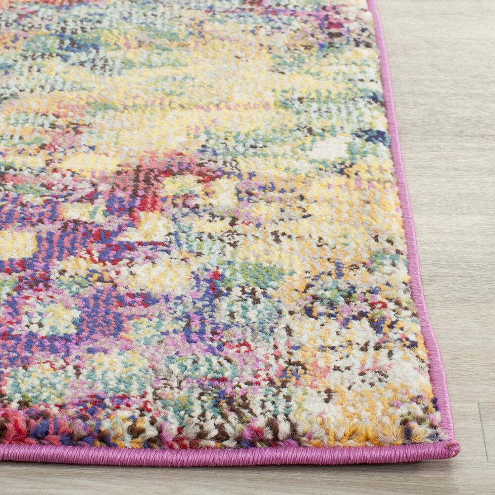 Safavieh Monaco MNC225D-26 2&#39;2&quot; x 6&#39; Pink/Multi Runner, , large