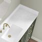 37B Lucerne 60" Single Bathroom Vanity in Deep Olive Green with Marble Top and Backsplash, , large