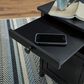 Ashley Treytown Chairside End Table in Black, , large