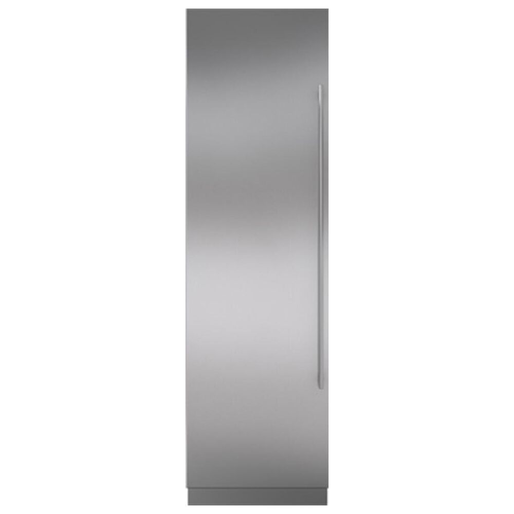 Sub Zero 24" Column Door Panel with Tubular Handle for Right Hinge in Stainless Steel, , large
