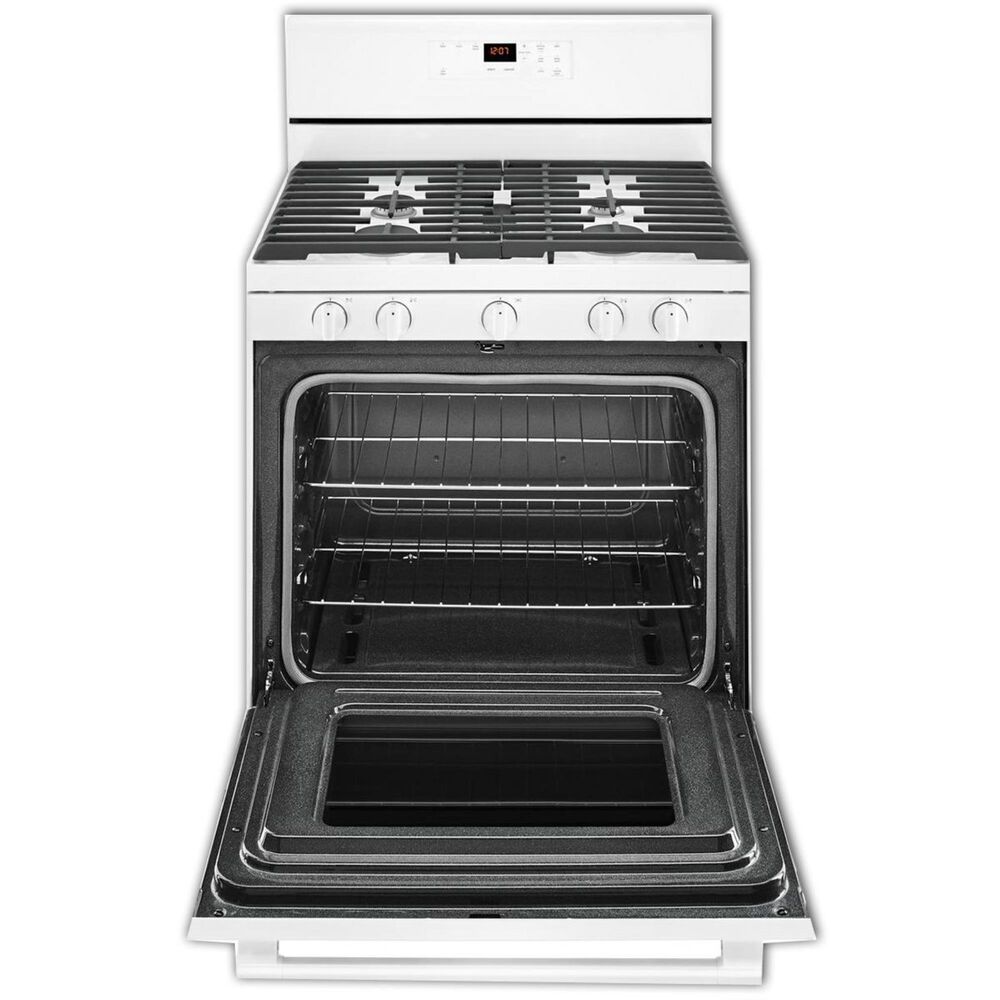 Maytag 30" Gas Range in White Nebraska Furniture Mart